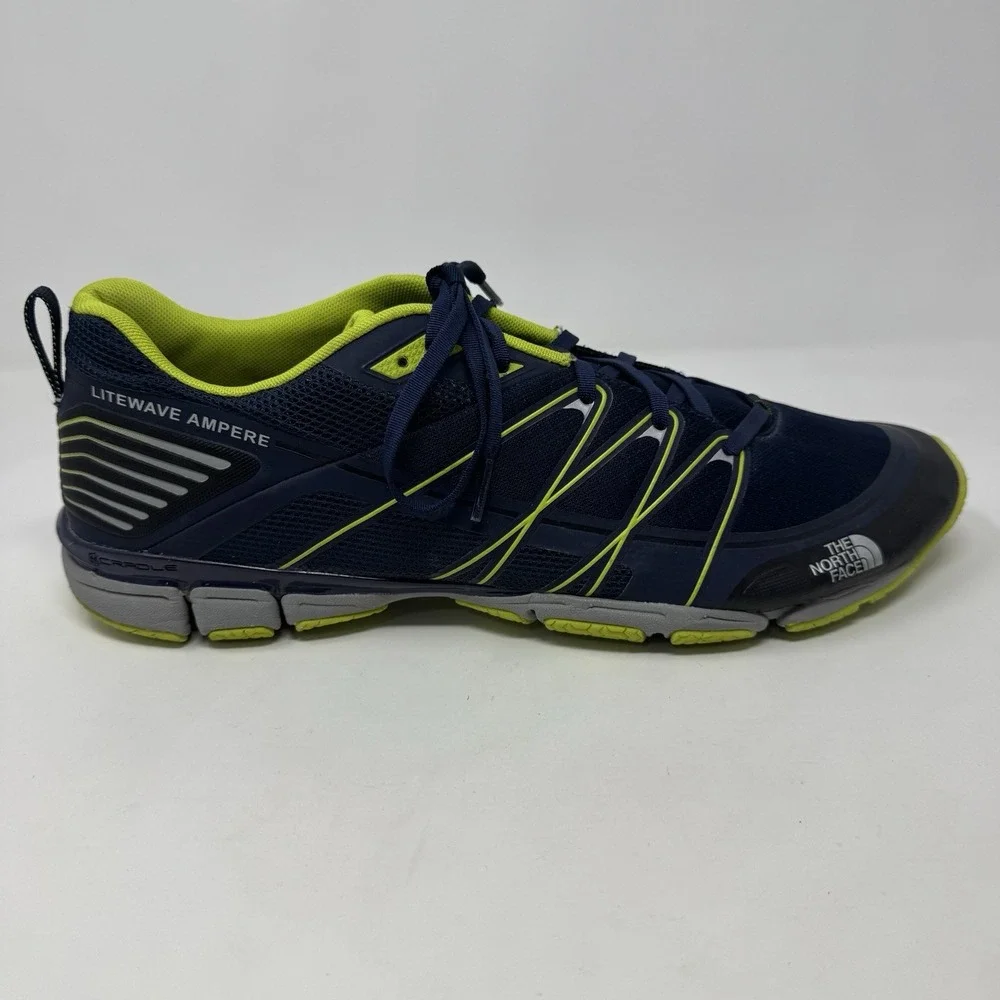 The North Face Litewave Ampere Phantom BLue/Yellow NF00CXT9 GPL Men's Size‎ 13